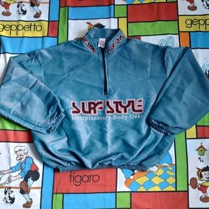 Vintage Surf Style Mama Coca Windbreaker One Size Fits All Pullover Jacket